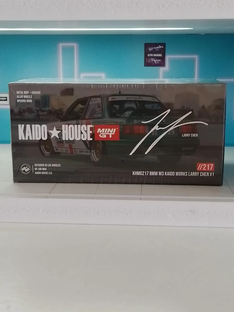 Kaido House 1/64 KH217 BMW M3 Kaido Works Larry Chen V1 - NOVO/LACRADO – photo 3